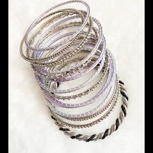 5/30 Deal !! Purple bangle set bracelet